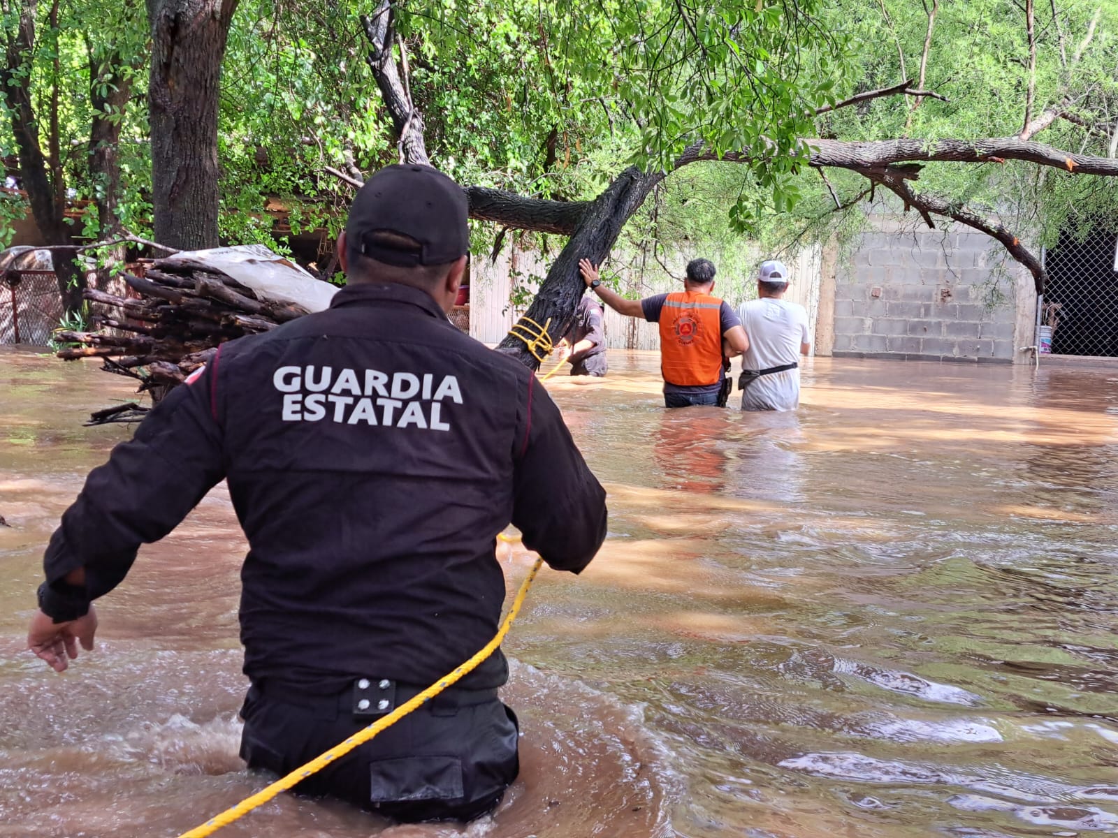 Se inundan comunidades en Tamaulipas