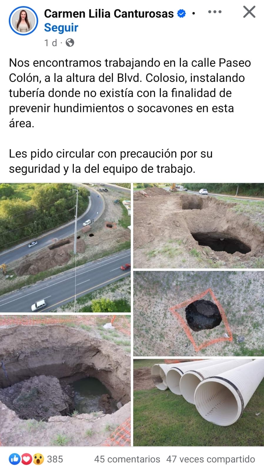 ¡Trampa Mortal en el Bulevar Colosio! Automovilistas en peligro por falta de señalamientos
