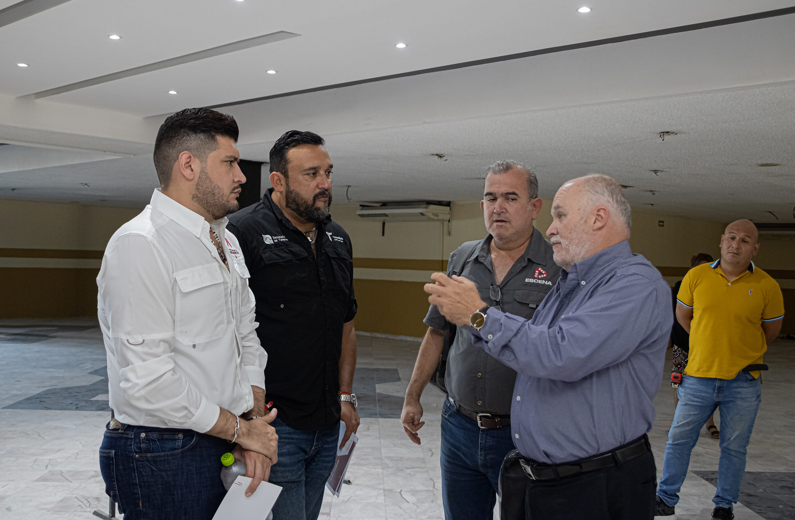 Supervisa el alcalde Alberto Granados los trabajos y logística en Mundo Nuevo para el CONACE 2024
