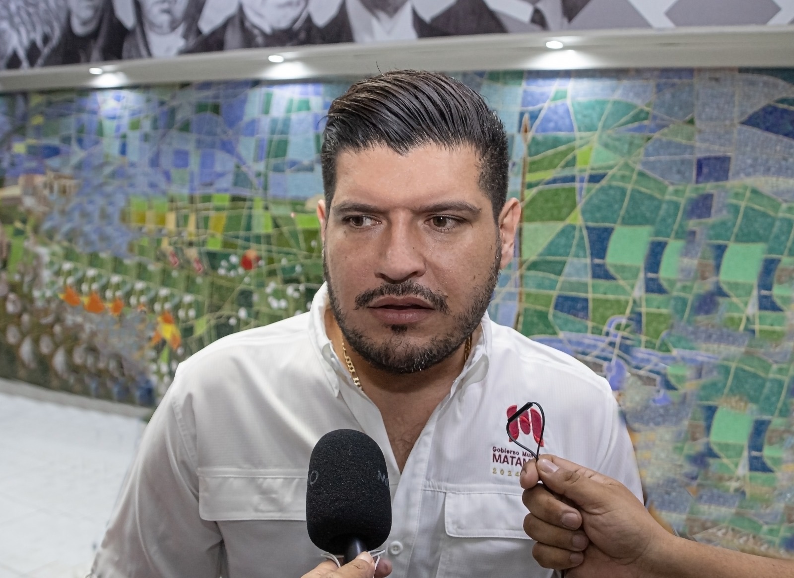 El alcalde Alberto Granados reafirma su compromiso por brindar seguridad a los matamorenses