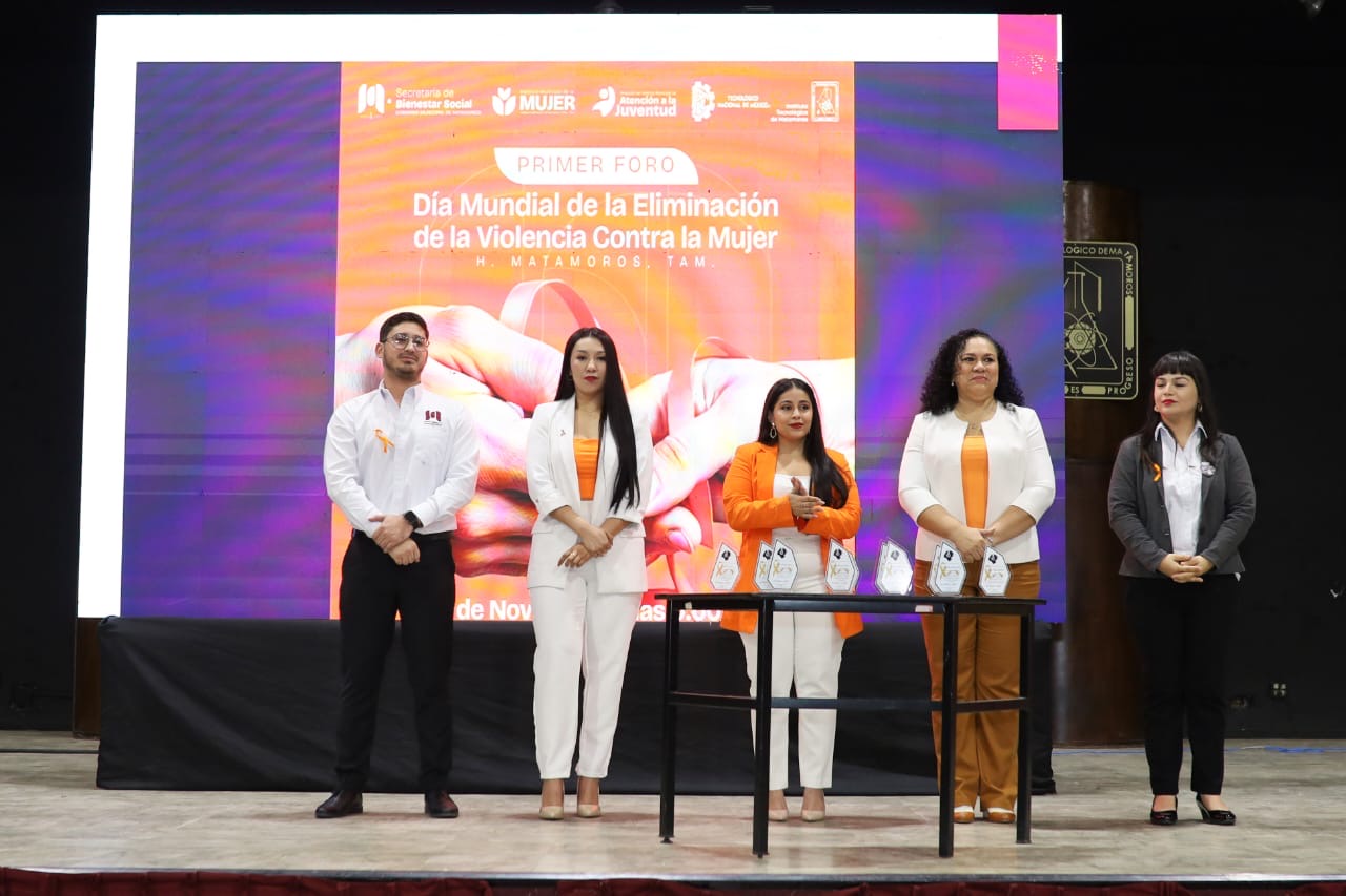 Se realiza el primer Foro del Día Mundial de la Eliminación de la Violencia contra la Mujer en Matamoros