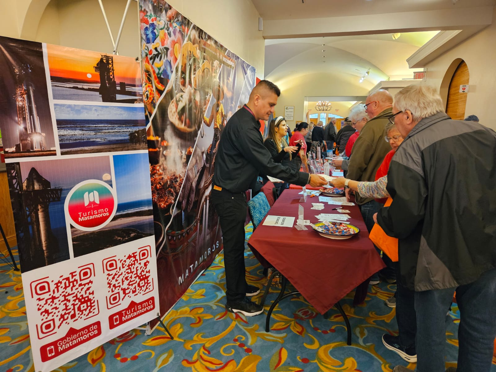 Matamoros fortalece lazos turísticos en el «Winter Texan Expo 2025»