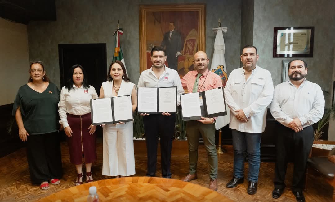 Firman convenio de colaboración Universidad Cedip y el Ayuntamiento de Matamoros