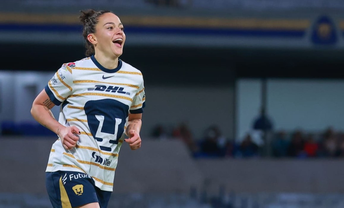 Stephanie Ribeiro, de Pumas femenil, en el once ideal del Clausura 2025