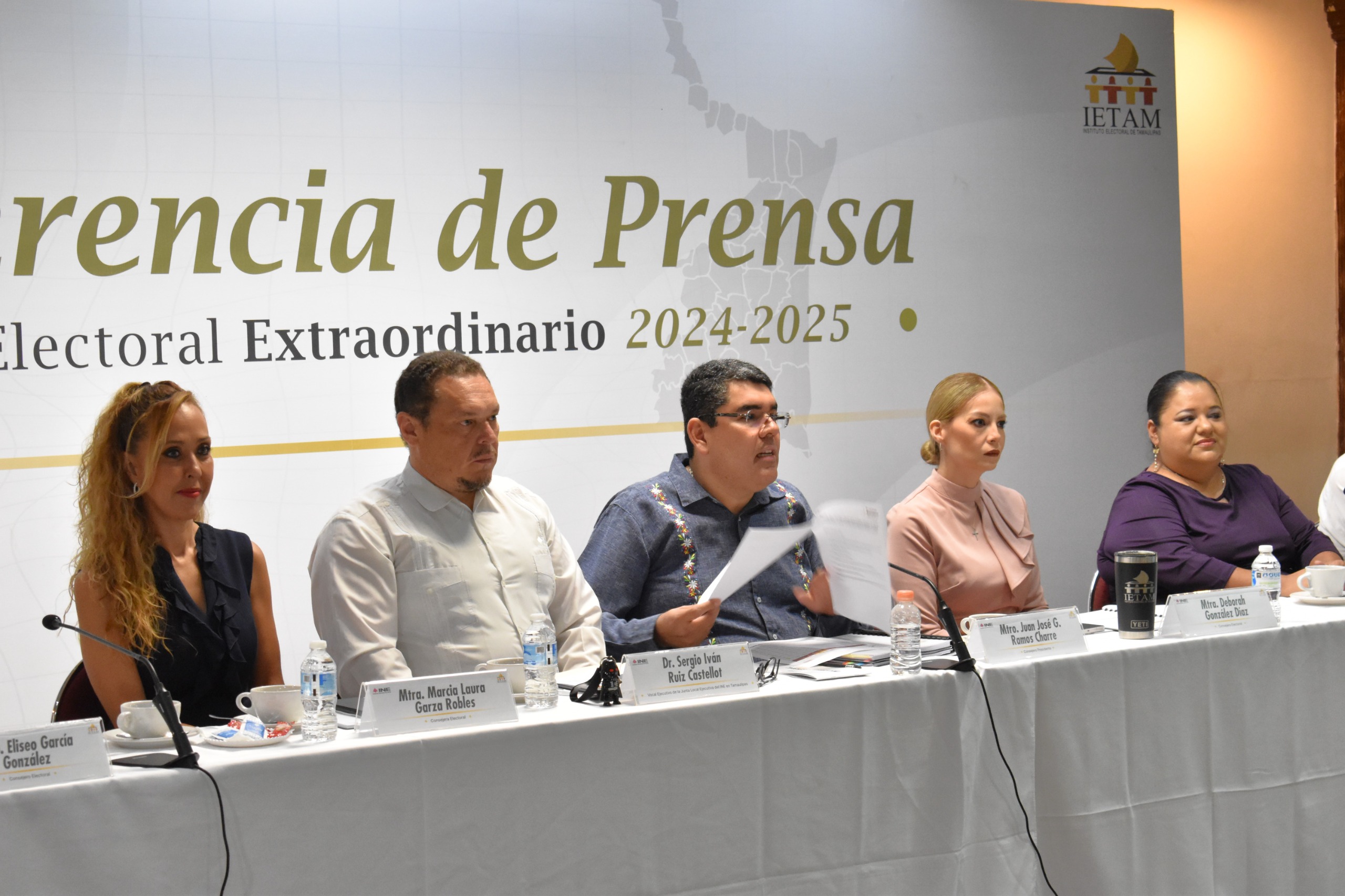 Garantiza INE de Tamaulipas plan para cubrir falta de funcionarios de casilla en elección judicial