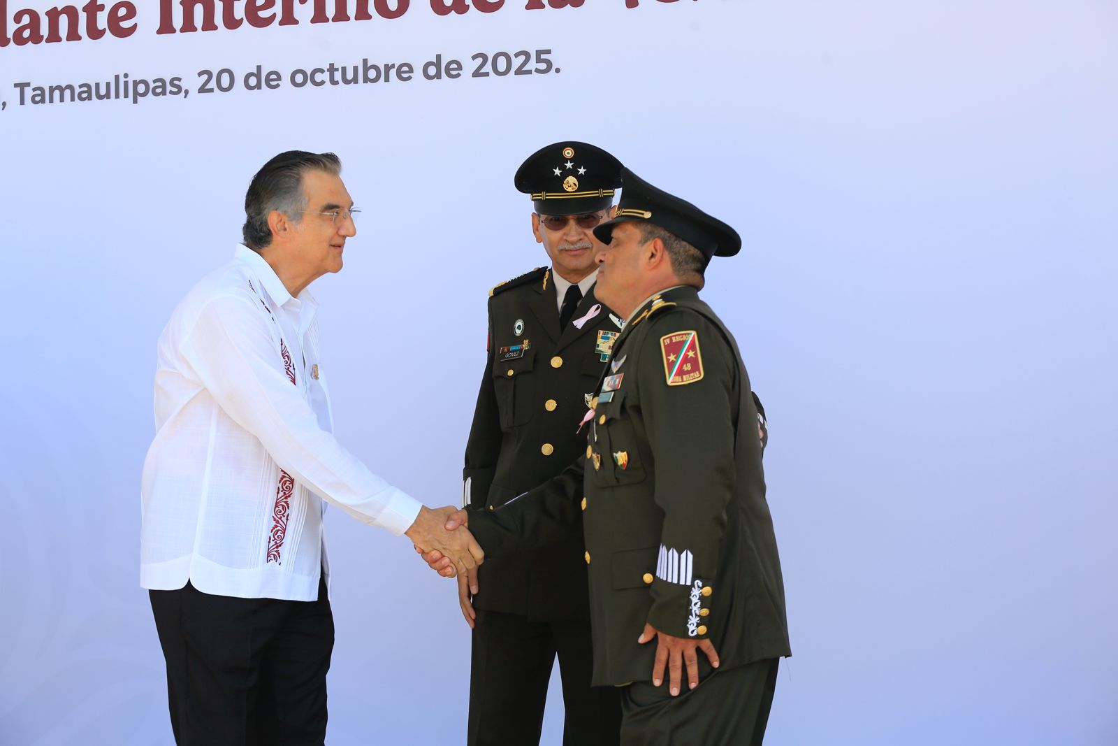 Asume Newton Chávez mando interino de la 48 Zona Militar en Tamaulipas