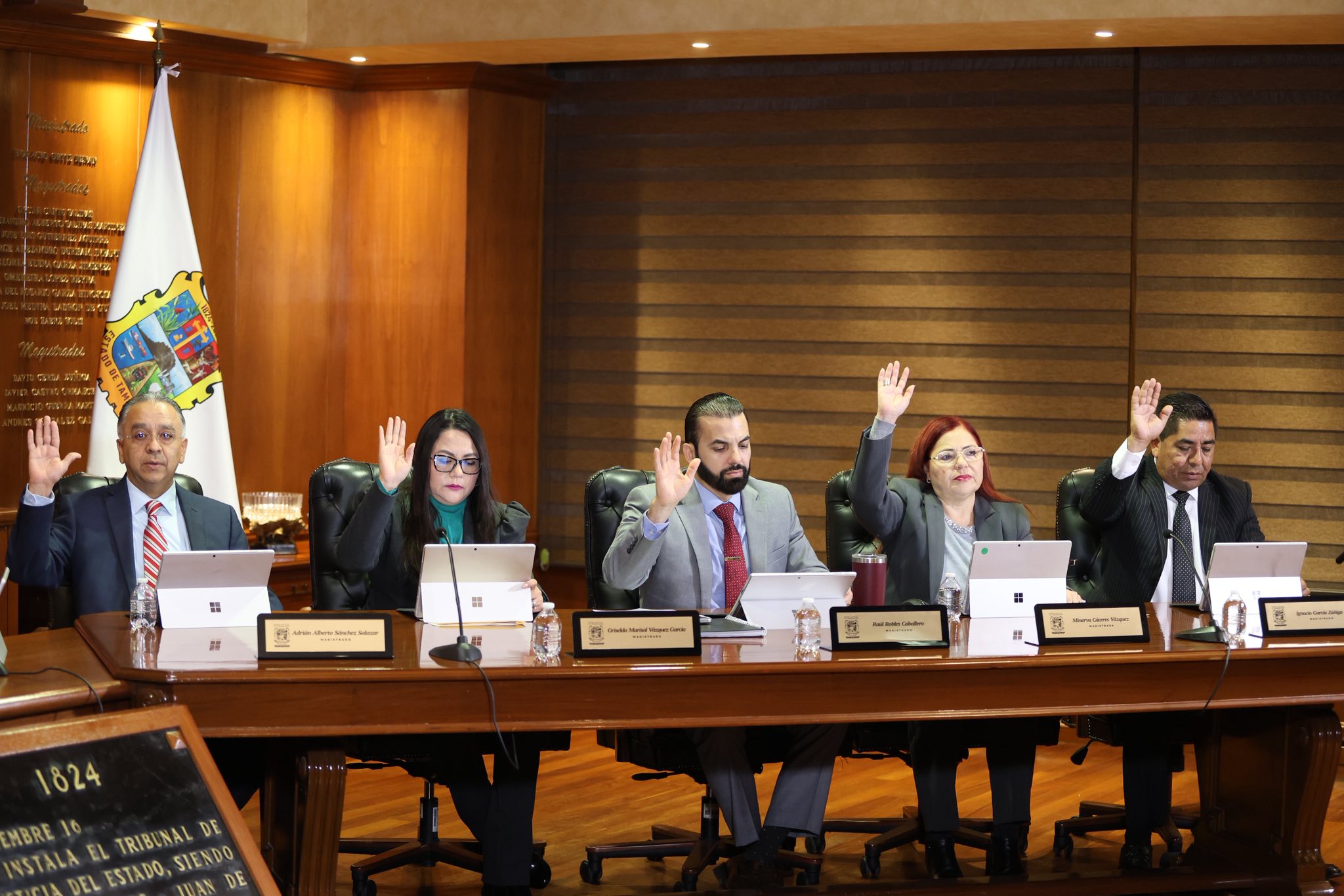 Inicia el Poder Judicial de Tamaulipas transmisiones públicas de sus sesiones